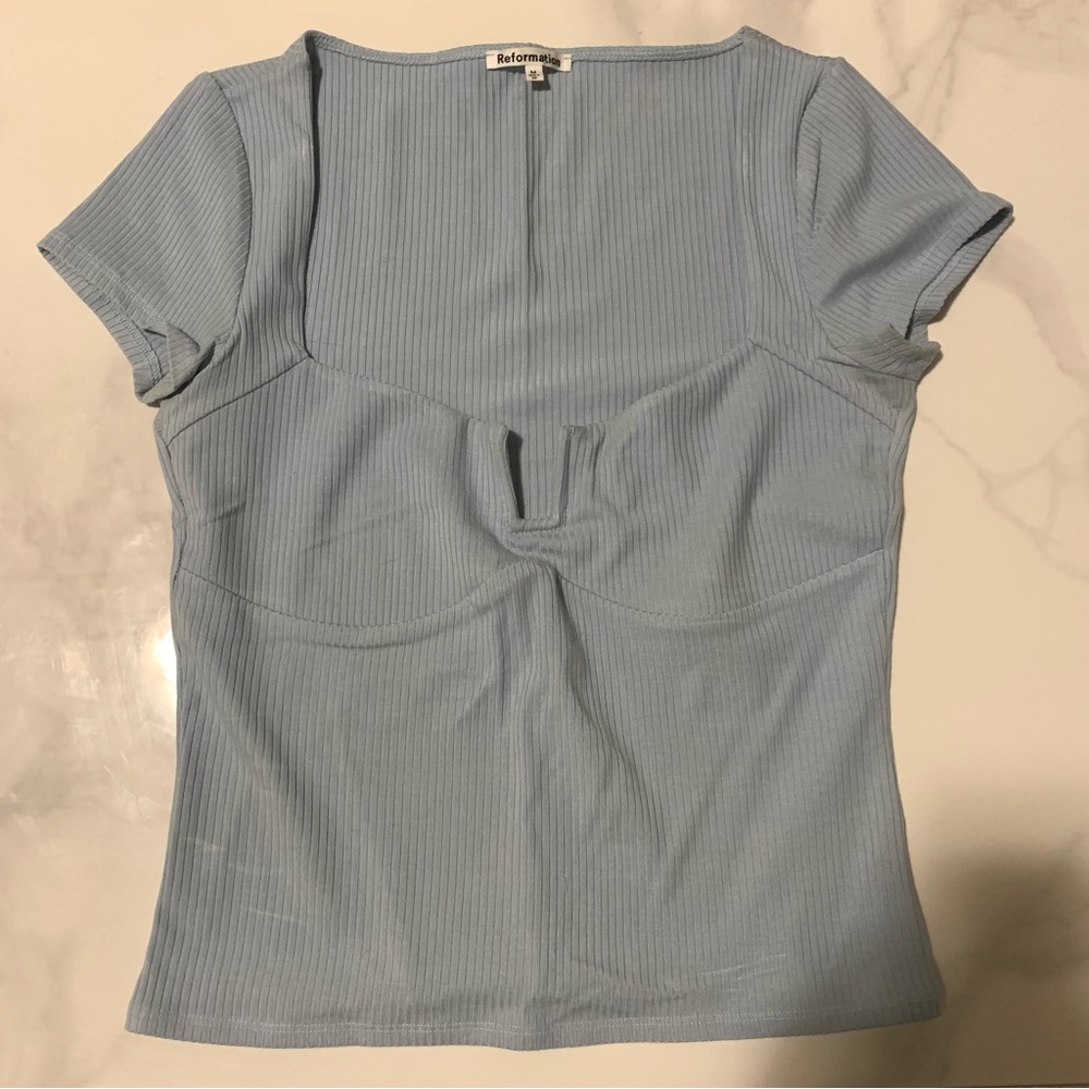 Reformation Emely Knit Top